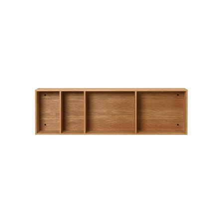 Étagère Bon bois naturel / Vitrine - 80 x 24 x Prof. 9 cm - Horizontal ou vertical - Ferm Living