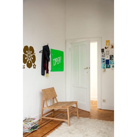 Fauteuil bas N2 bois naturel / Chêne massif - Ethnicraft