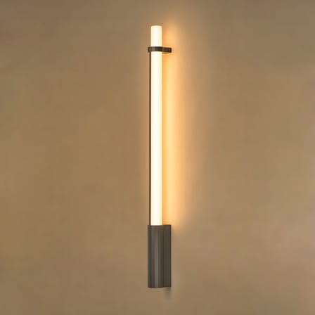 In Fine LED Outdoor wall light glass grey / L 105 cm - DCW éditions