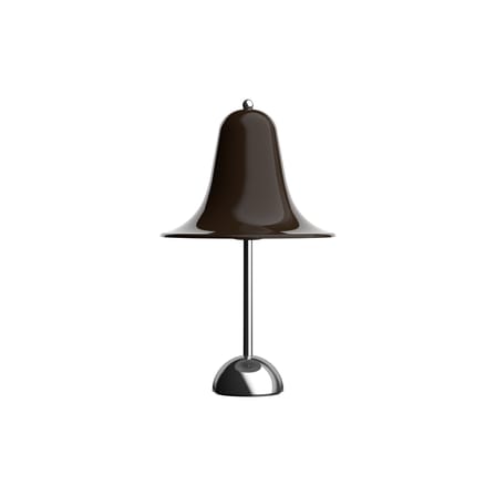Lampe de table Pantop métal marron / Ø 23 cm - Verner Panton (1980) - Verpan