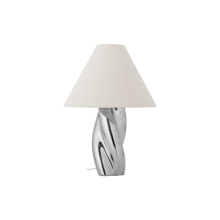 Lampe de table Silvia céramique argent - Bloomingville