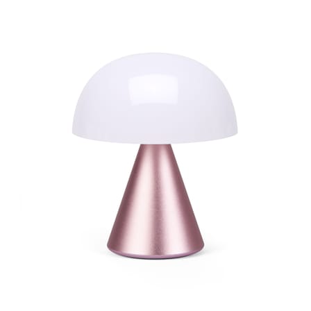 Lampe extérieur sans fil rechargeable Mina Medium LED métal plastique rose / H 11 cm - Lumière colorée - Lexon