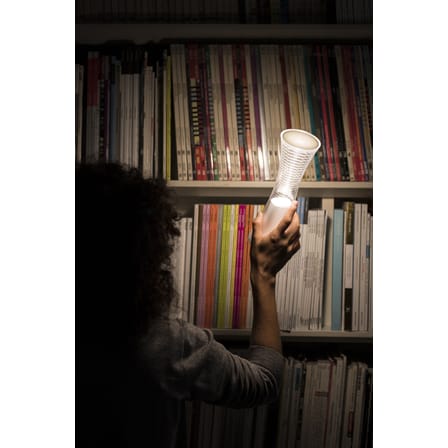 Lampe sans fil rechargeable Come Together plastique transparent cuivre métal / LED - Artemide