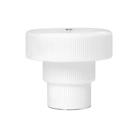 Lampe sans fil rechargeable Ripple Large LED / Ø 19 x H 16,5 cm - Ferm Living