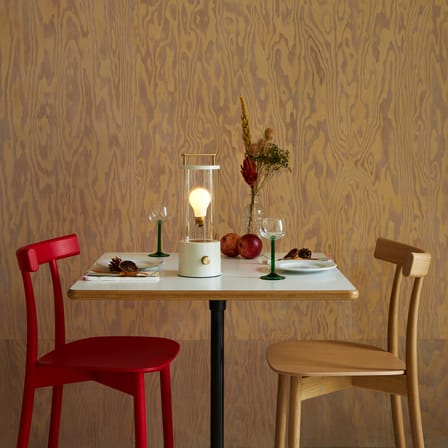 Lampe sans fil rechargeable The Muse 2.0 métal blanc / IP44 - TALA