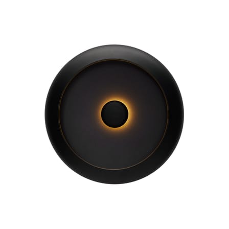 Applique d'esterno Oloha Medium metallo nero / Lampada senza fili - Ø 30 cm - Fatboy