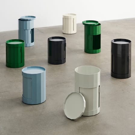 Rangement Facet Low / H 48 cm - 1 porte - Hay