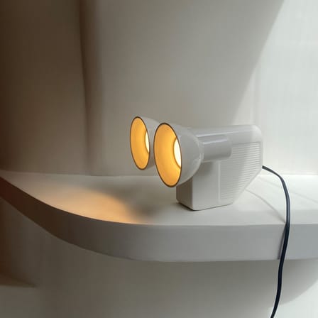 Olo Table lamp ceramic white - Moustache
