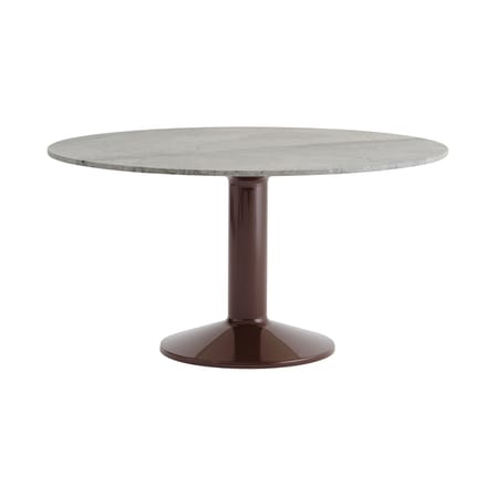 Tavolo rotondo Midst marmo rosso / Ø 140 cm - Marmo - Muuto