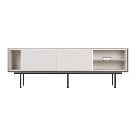 TV Möbel Mod holz grau / B 189 x H 61 cm - NOO.MA