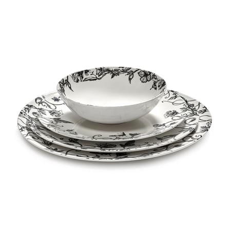 Set de 2 assiettes à dessert Unity - Floral fantasy / Ø 23,5 cm - Serax
