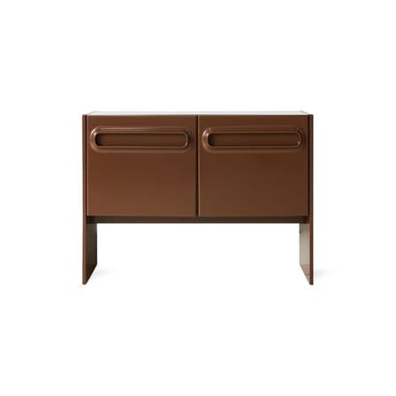 Buffet Space Small bois marron / L 108 x P 37,5 x H 80 cm - HK LIVING