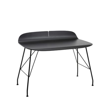 Bureau Earl of wood bois noir / 119 x 65 cm - Kartell