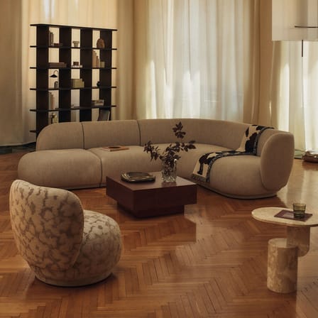 Canapé modulable Rico / Module central - Ferm Living