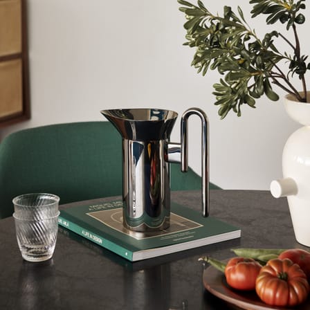 Carafe Momento JH38 métal argent / Jaime Hayon - 1L - &tradition