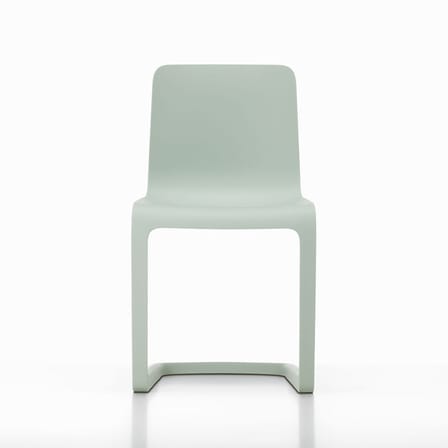 Chaise EVO-C plastique vert - Vitra
