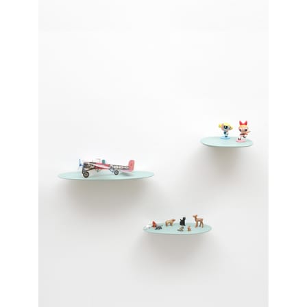 Set de 3 étagère Isola céramique - Moustache