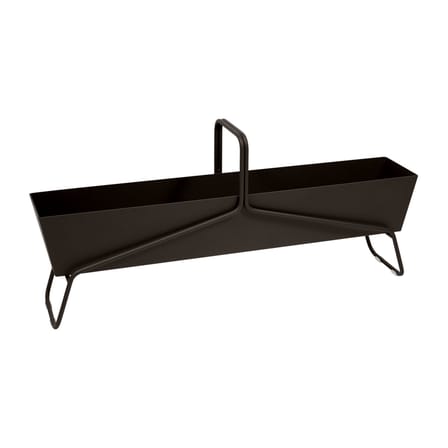 Jardinière Basket métal marron longue / L 119 x H 54 cm - Fermob