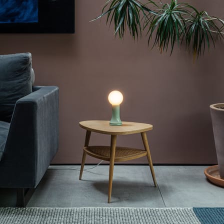 Lampe de table Shore verre vert - TALA