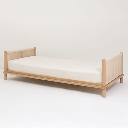 Lit 1 place Latitude bois naturel / 102 x 212 cm - NOBODINOZ
