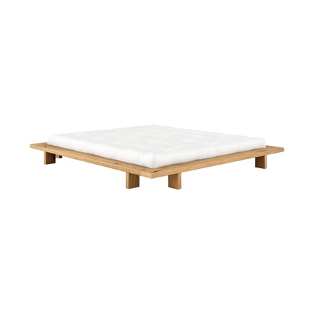 Lit double Japan bois / Pour matelas 180 x 200 cm - KARUP