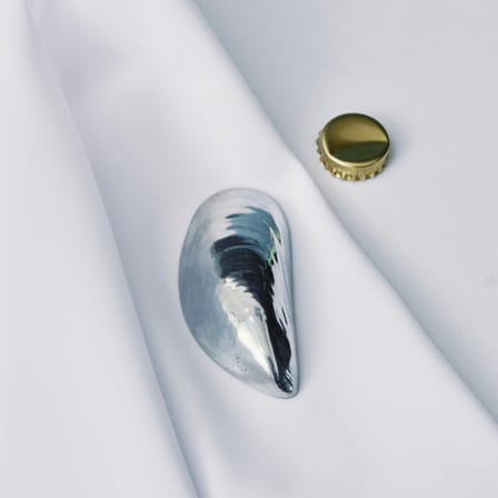 Ouvre-bouteille Marcel métal argent - Serax