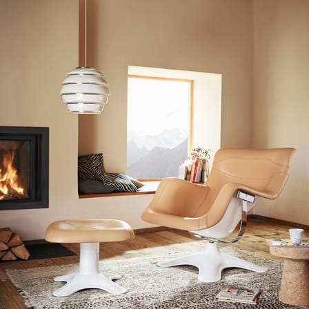 Beehive A331 Pendant metal white / Alvar Aalto, 1953 - ARTEK