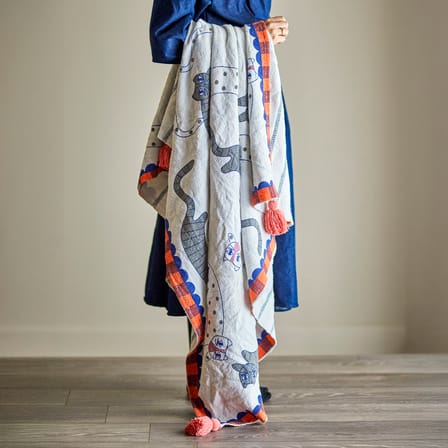 Plaid Missy / 160 x 130 cm - Bloomingville