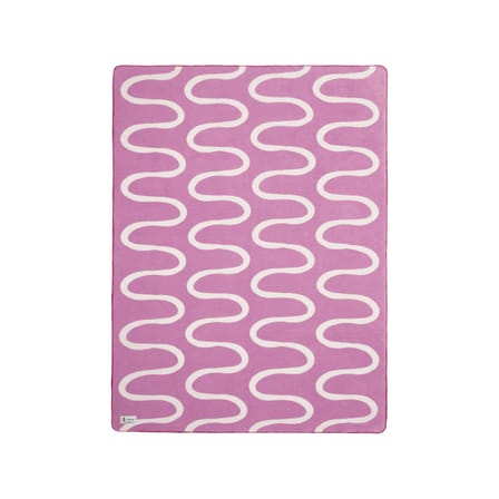 Plaid Swirl violet / 150 x 200 cm - NOO.MA
