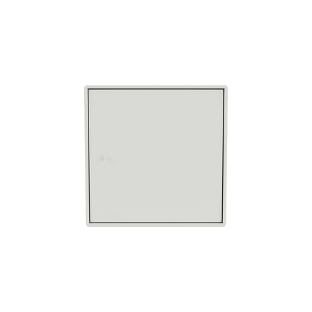 Rangement mural Montana Mini 1103 bois blanc / Porte gauche - 35 x 35 x P 25 cm - MONTANA