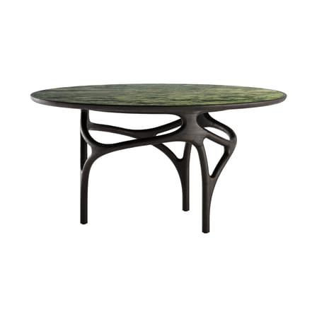 Runder Tisch Cena INDOOR marmor grün / Ø 150 cm (8 Personen) - Tablett aus Marmor - MORPHO