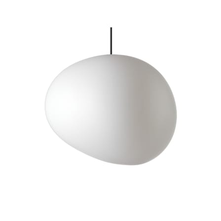Suspension d'extérieur Gregg Grande plastique blanc / L 46 cm - Ludovica+Roberto Palomba, 2008 - Foscarini
