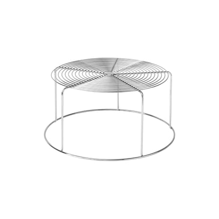 Table basse Wire VP17 métal / Ø 74 cm - Sans plateau - &tradition