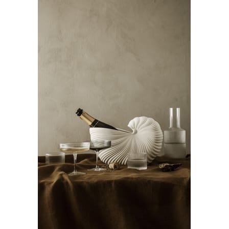 Set de 4 verres Ripple Low / Ø 7.6 x H 6.1 cm (20 cl) - Ferm Living