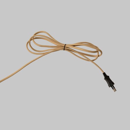 Wandleuchte mit Stromkabel Tokyo metall beige / Integrierter USB-Anschluss - It's about Romi