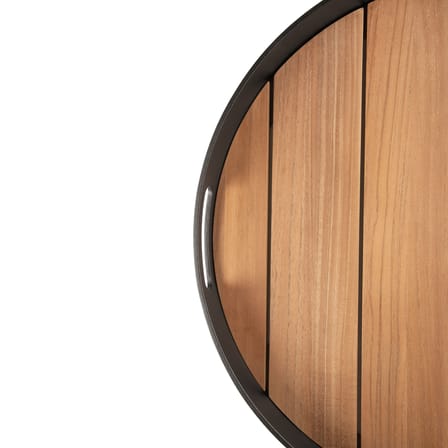  Accessory natural wood / Removable Tray for Core Small End table - Ø 48 cm - Ethnicraft