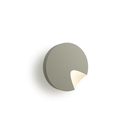 Applique Dots LED plastique vert / Ø 17,5 cm - Lumière orientable & interrupteur - Vibia