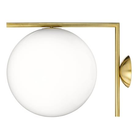 Applique IC W2 verre métal / Ø 30 cm - Michael Anastassiades, 2014 - Flos