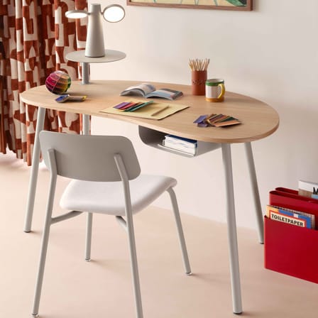 Bureau Nuage bois beige / L 140 x P 60 cm - Fermob