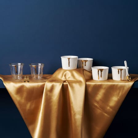 Set de 4 coupes à glace avec cuillères Estetico Quotidiano Anniversary - Seletti