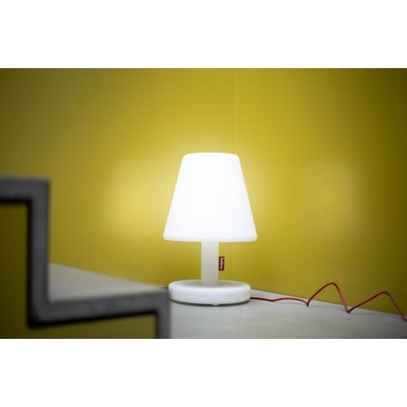 Outdoorlampe Edison the Medium Bluetooth plastikmaterial weiß / H 51 cm - LED - Fatboy