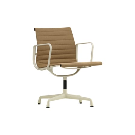 Fauteuil pivotant Aluminium Chair EA108 tissu beige / Eames (1958) - Vitra