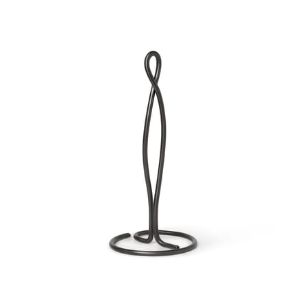 Curvature Kitchenroll holder metal black / Brass - Ferm Living