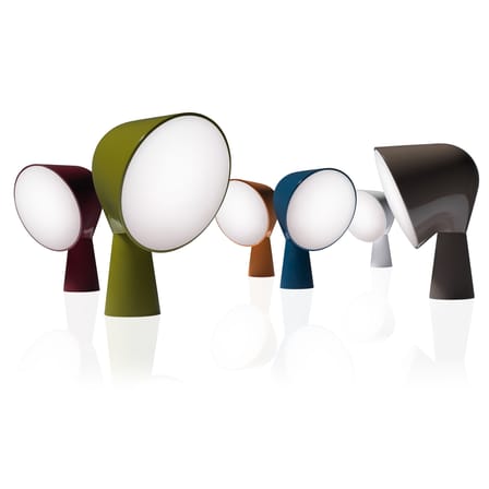 Lampe de table Binic plastique blanc / Ionna Vautrin, 2010 - Foscarini