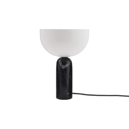 Lampe de table Kizu Small marbre noir / Base marbre - H 35 cm - NEW WORKS