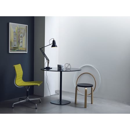 Lampe de table Original 1227 métal gris / Laiton - Réédition 1930' - Anglepoise