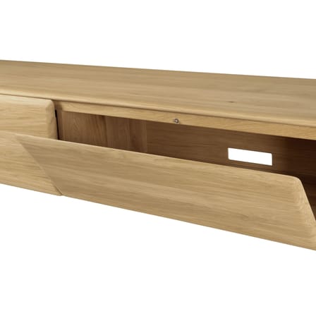 Meuble TV PI bois naturel / L 242 x P 45 x H 53 cm - Ethnicraft