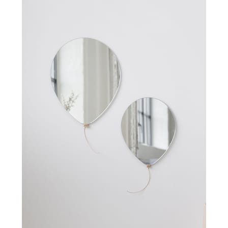 Miroir mural Balloon Big verre miroir / Larg. 36 x H 46 cm - EO