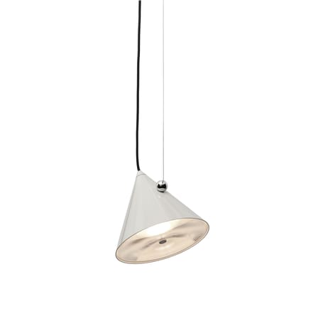 Pose LED Pendant metal beige / Ø 25 x H 24.5 cm - Adjustable - Tom Dixon