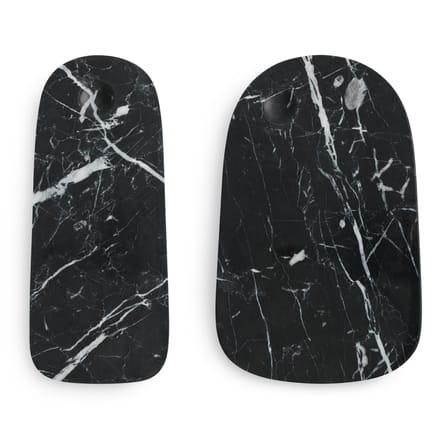 Planche à découper Pebble Large marbre noir / Plateau fromages - Marbre - Normann Copenhagen